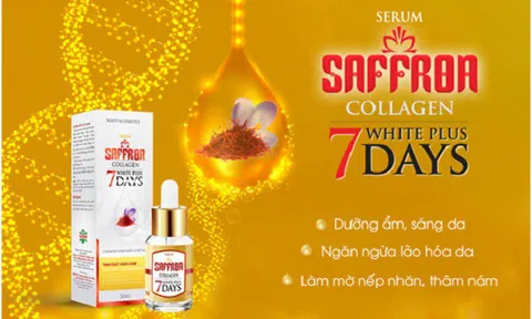 Serum saffron collagen white plus 7 days – bí kíp dưỡng da của cô nhân viên văn phòng Thương Thương
